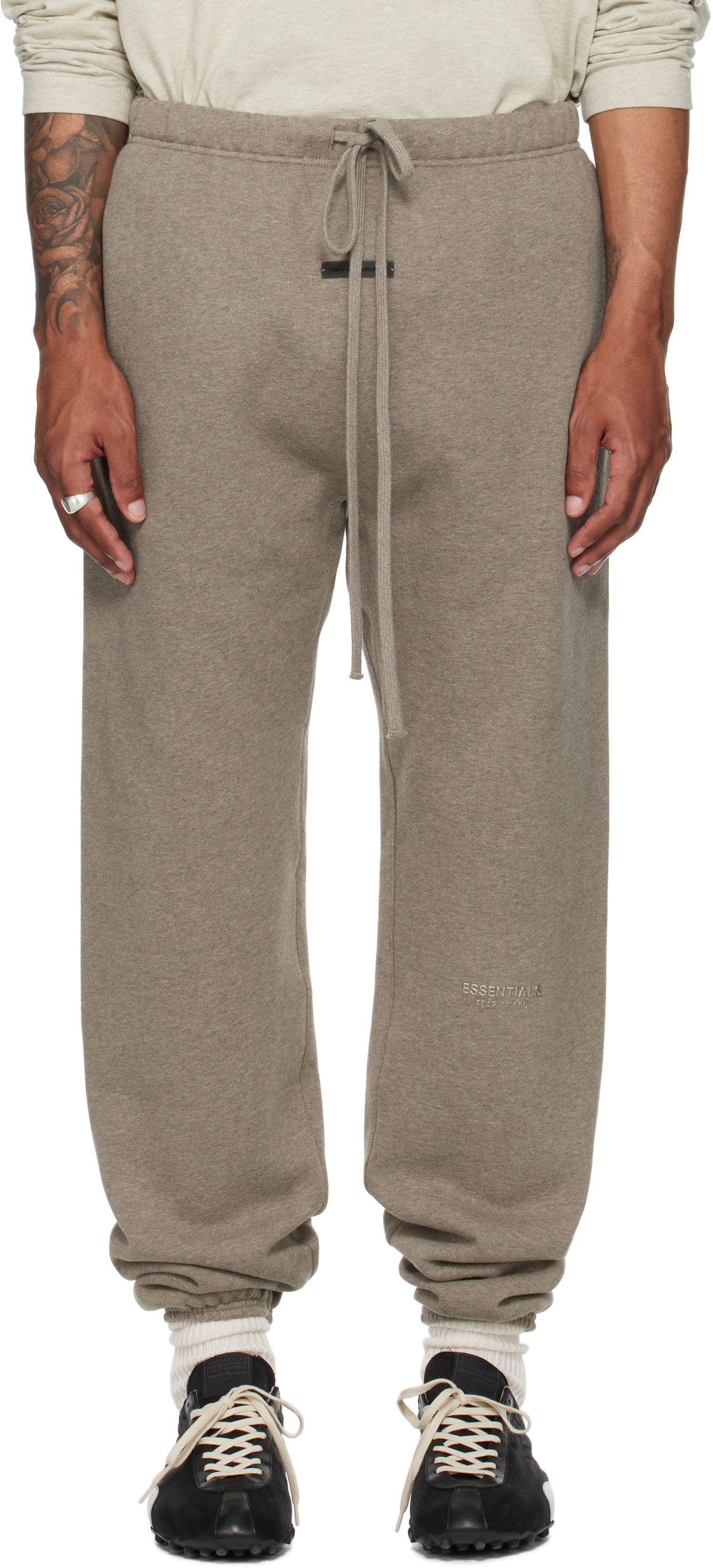 Tepláky Fear of God Fear of God ESSENTIALS Vintage Fleece Sweatpants Šedá | 130SP258043F, 0