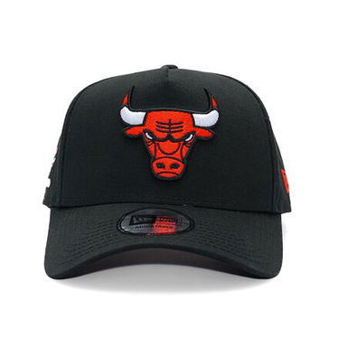 Šiltovka New Era Chicago Bulls NBA Side Patch 9FORTY A-Frame Adjustable Hat Čierna | 60595220, 1