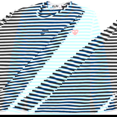 Tričko Comme des Garçons Play Heart Stripe Logo Tee Rôznofarebný | P1T164-2, 0