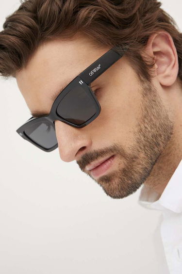 Slnečné okuliare Off-White Black Cincinnati Sunglasses Čierna | OERI110S24PLA0011007, 4