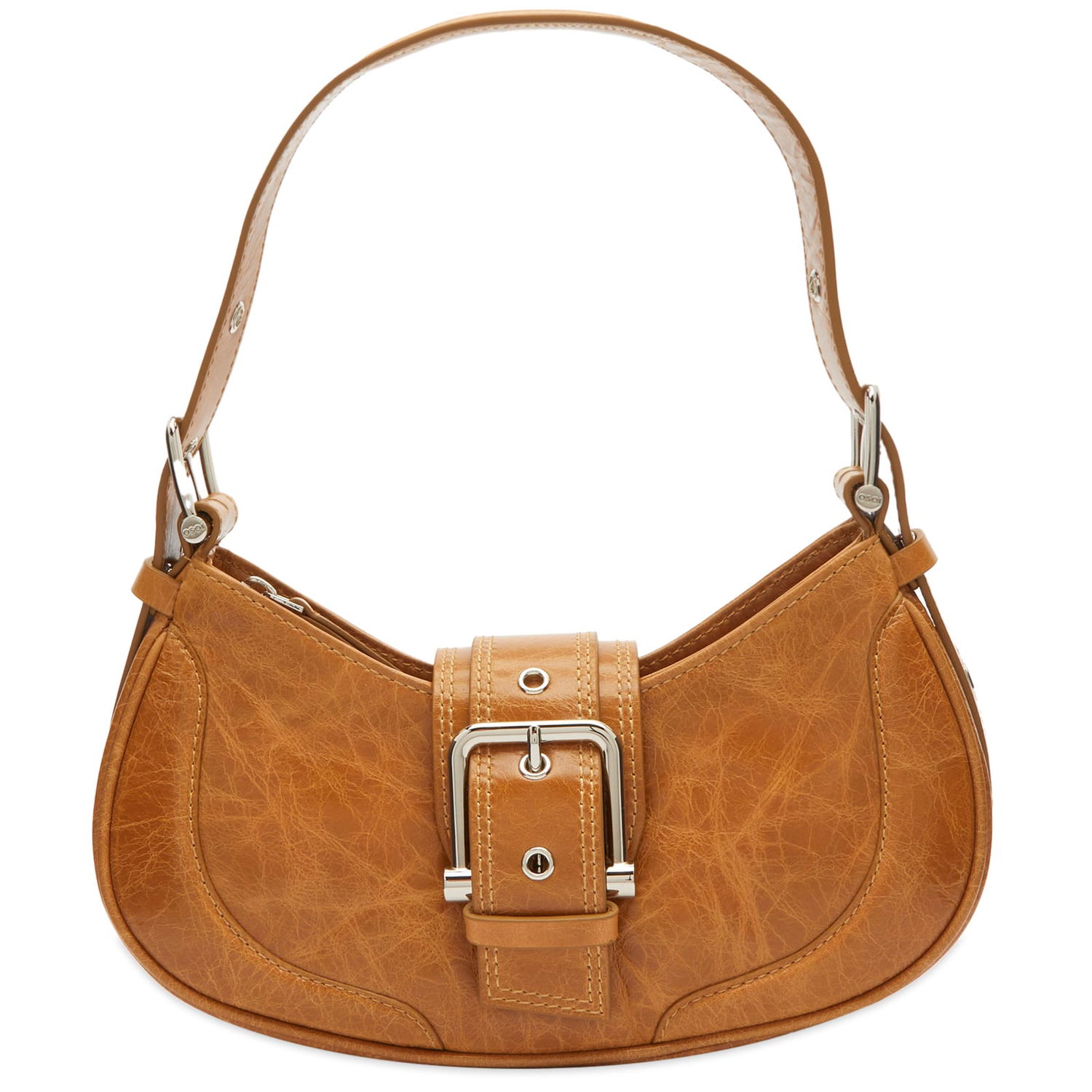Kabelka OSOI Leather Shoulder Bag Hnedá | 23SB050-02-02, 0