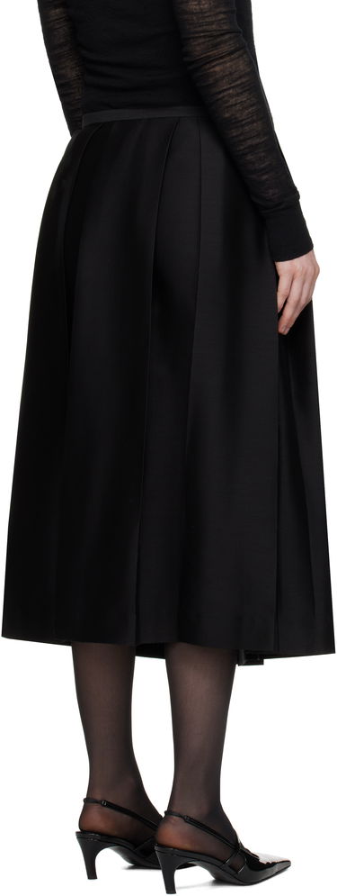 Sukňa TOTEME TOTEME Twinflower Pleated Midi Skirt Čierna | 251-WRB0273-FB0324, 2