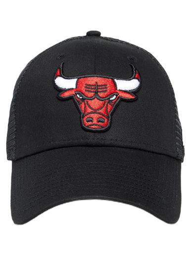 Šiltovka New Era Chicago Bulls Home Field 9FORTY A-Frame Trucker Cap Čierna | 60358154