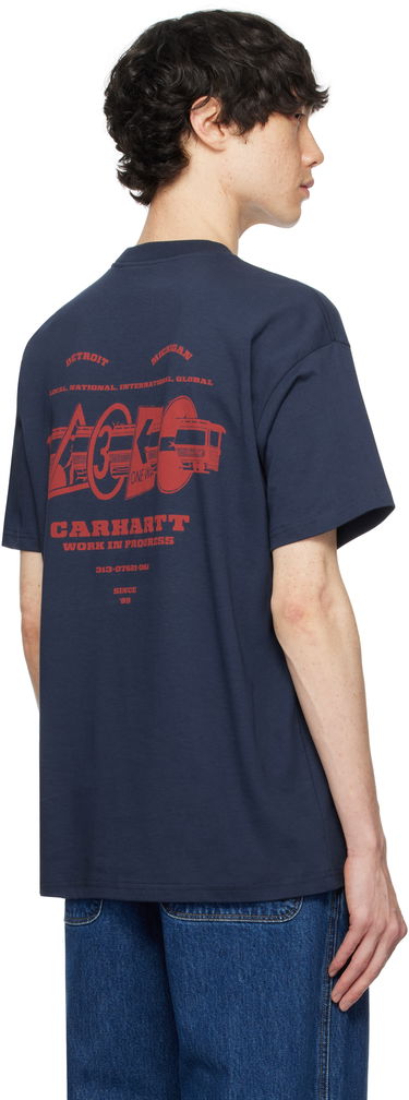 Tričko Carhartt WIP Carhartt WIP Runaway T-Shirt Navy | I034409, 2