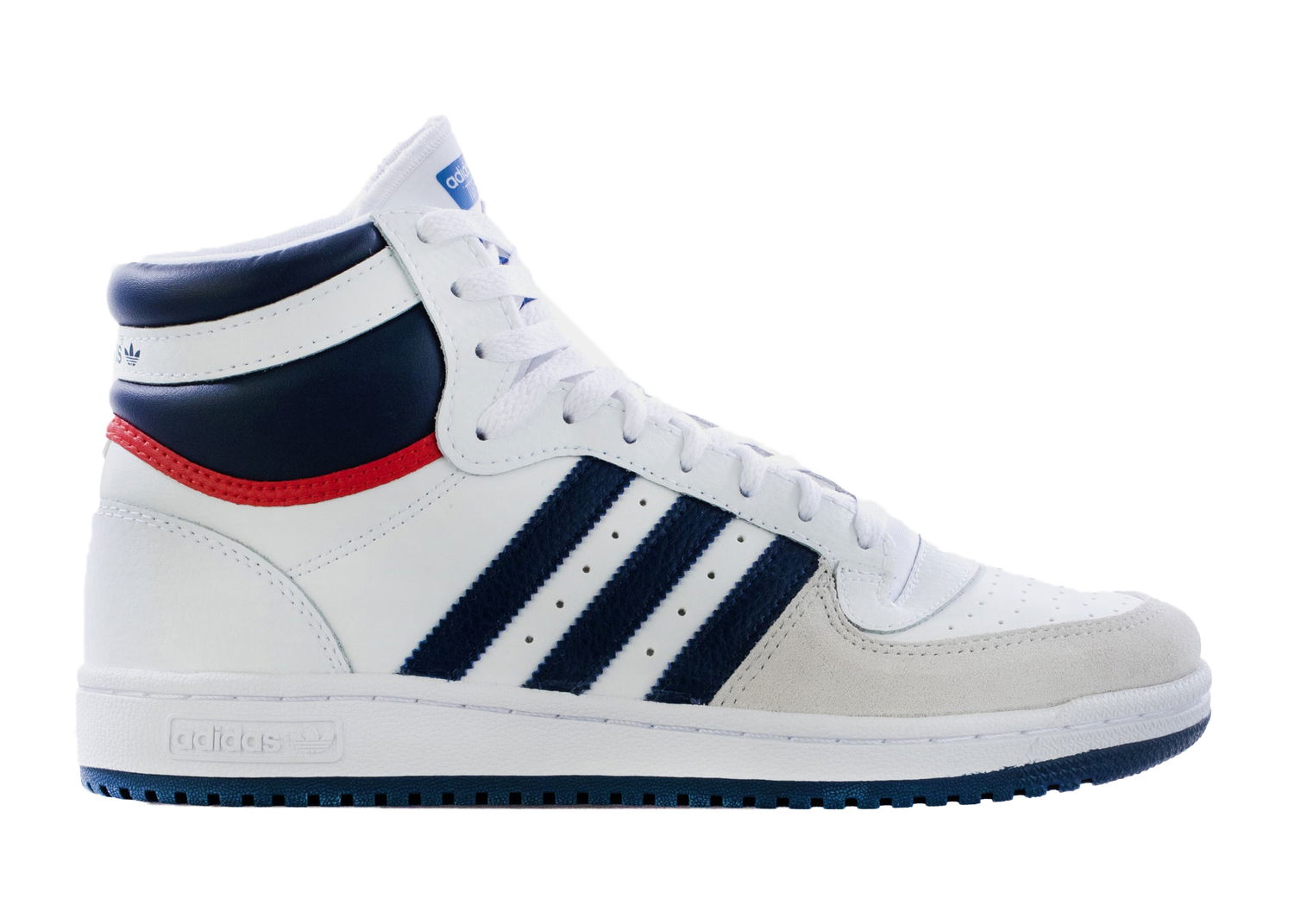 Tenisky a topánky adidas Originals Top Ten Hi White Navy Red Biela | GX0740, 0