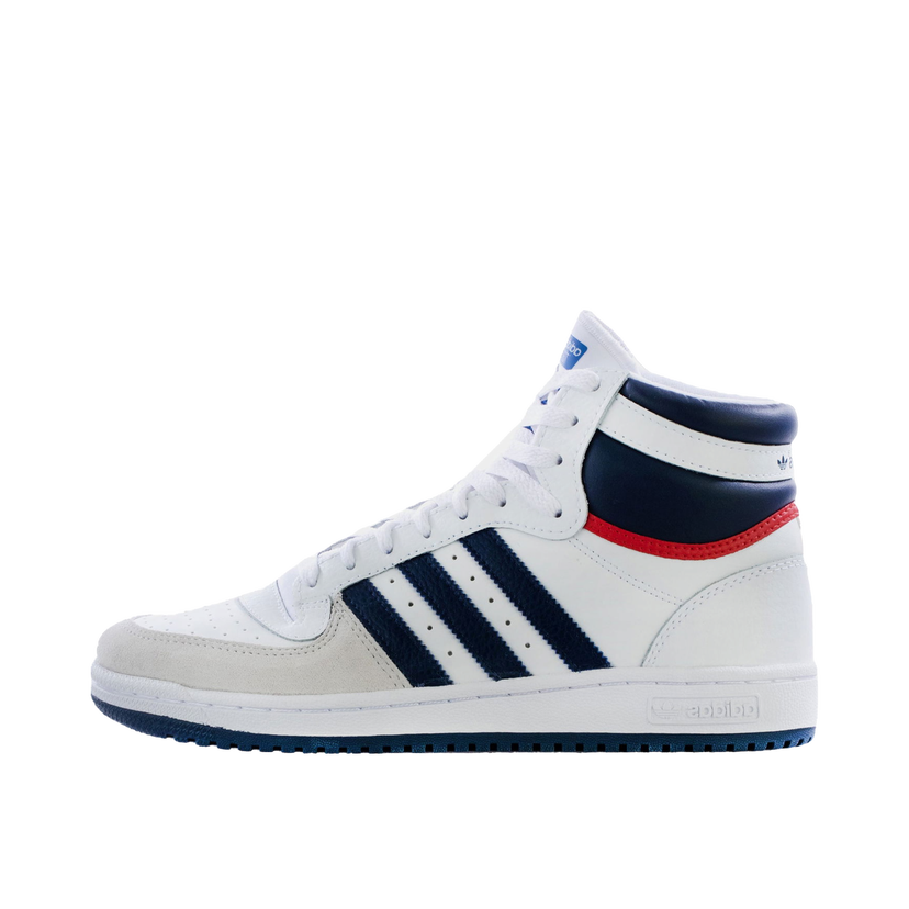 Tenisky a topánky adidas Originals Top Ten Hi White Navy Red Biela | GX0740