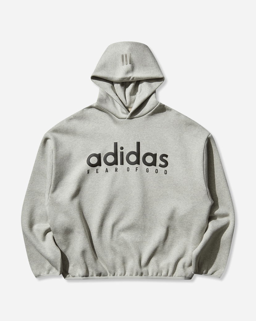 Mikina adidas Originals Fear of God Athletics Fleece Hoodie Šedá | JZ7367