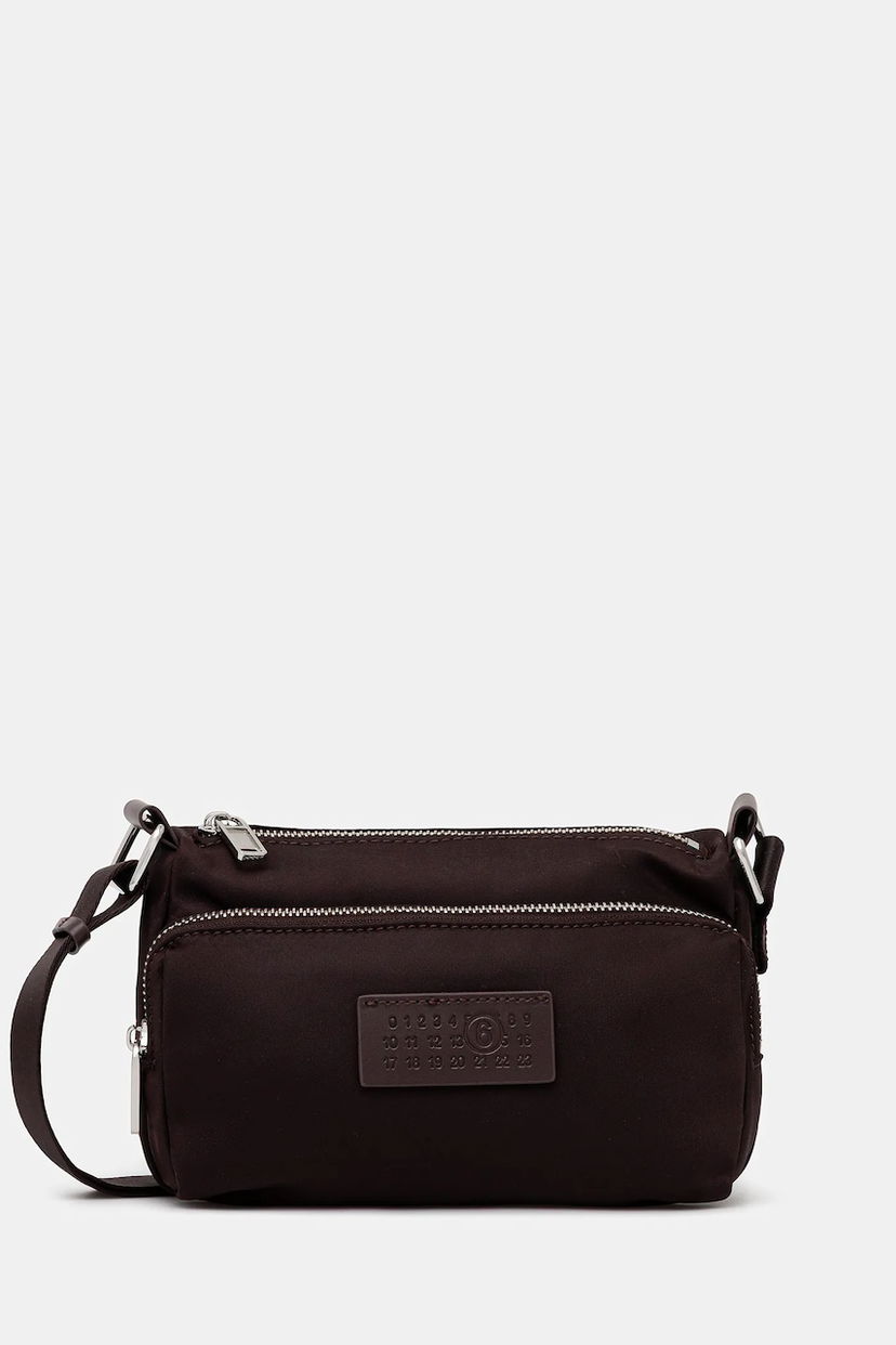 Taška cez rameno Maison Margiela Textile Multi-Pocket Shoulder Bag Hnedá | SB5WG0023.P8504.T5075