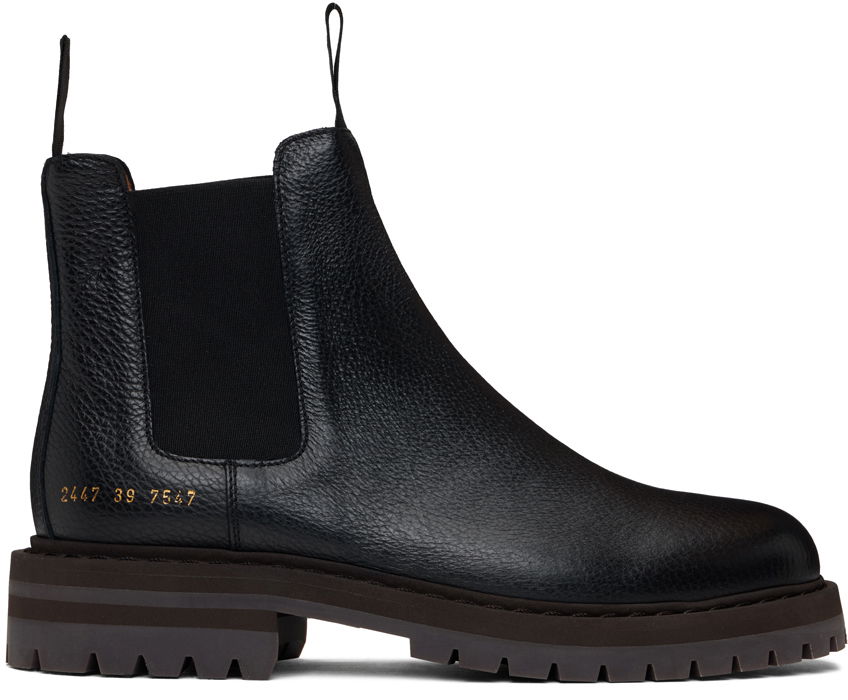 Oblečenie Common Projects Common Projects Workboot Chelsea Boots Čierna | ARTICLE 2447, 0