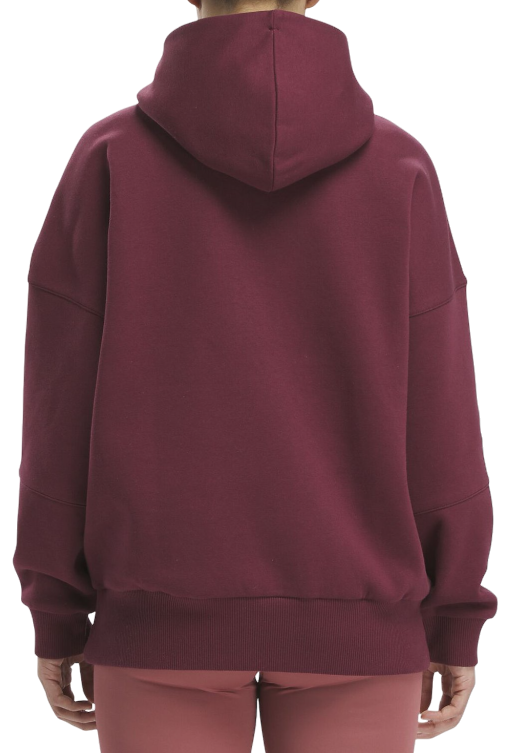 Mikina Reebok Lux Oversized Hoodie Vínová | 100035618, 1