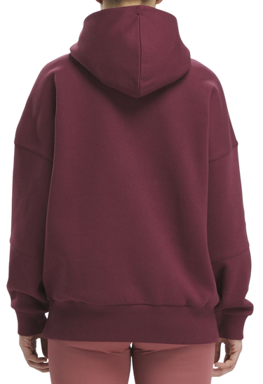 Mikina Reebok Lux Oversized Hoodie Vínová | 100035618, 1