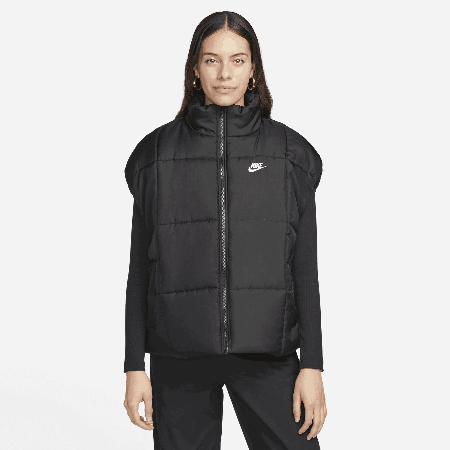 Vesta Nike Sportswear Classic Therma-FIT Čierna | FB7679-010, 0