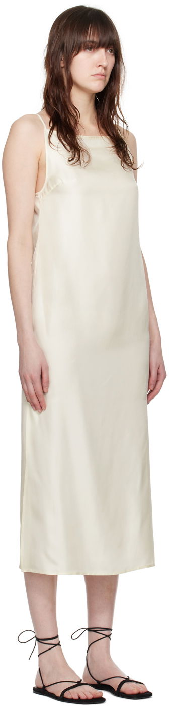 Šaty Loulou de Saison Loulou de Saison Sulum Midi Slip Dress Čierna | SULUM, 4