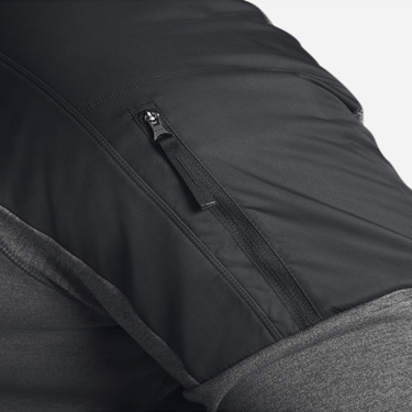 Bomber bunda Nike Therma-FIT Training Full-Zip Bomber Jacket Šedá | DQ4852-071, 2