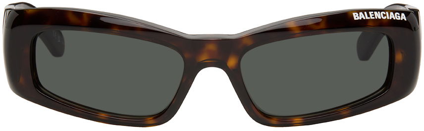 Slnečné okuliare Balenciaga Etched Sunglasses "Tortoiseshell" Hnedá | BB0266S-002, 0