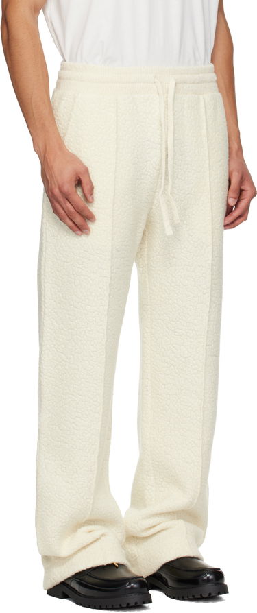 Tepláky Casablanca Casablanca Cashmere Terry Sweatpants Biela | M-AW25-JTR-311-01, 1