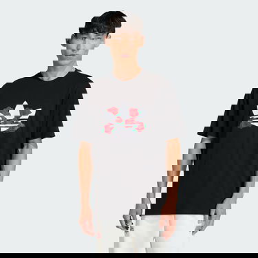 Tričko adidas Performance T-Shirt Trefoil Series Roses Čierna | KS7621, 0