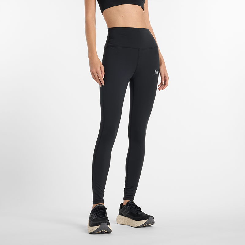 Legíny New Balance High-Waisted Training Leggings Čierna | NBWP51237BK, 0