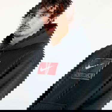 Mikina Nike Solo Swoosh Pullover Hood Graphics Hoodie Zelené | IF1258-317, 4