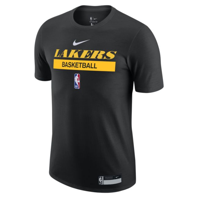Tričko Nike Los Angeles Lakers Men's Dri-FIT NBA Practice T-Shirt Čierna | DR6469-010, 1