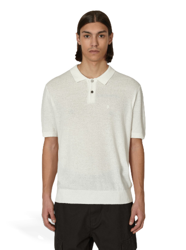 Sveter Stüssy Textured Polo Sweater Béžová | 117167 BONE