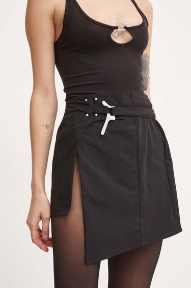 Sukňa HELIOT EMIL Mini Skirt with Side Slits Čierna | HE.W.12.023, 0