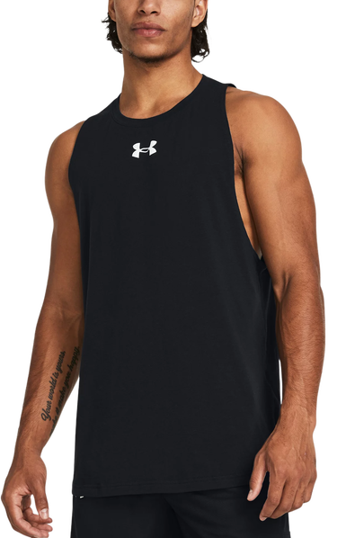 Tielko Under Armour Baseline Cotton Sleeveless Top Čierna | 1361901-005, 0