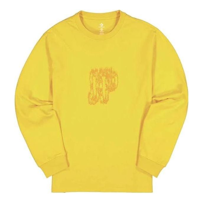 Mikina Converse Nast Long Sleeve T-Shirt Žltá | 10020225-A01, 0