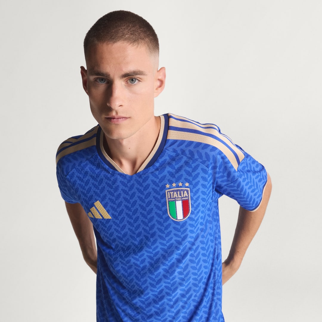 Dres adidas Performance Italy 26 Authentic Home Jersey Modrá | JL6934, 0