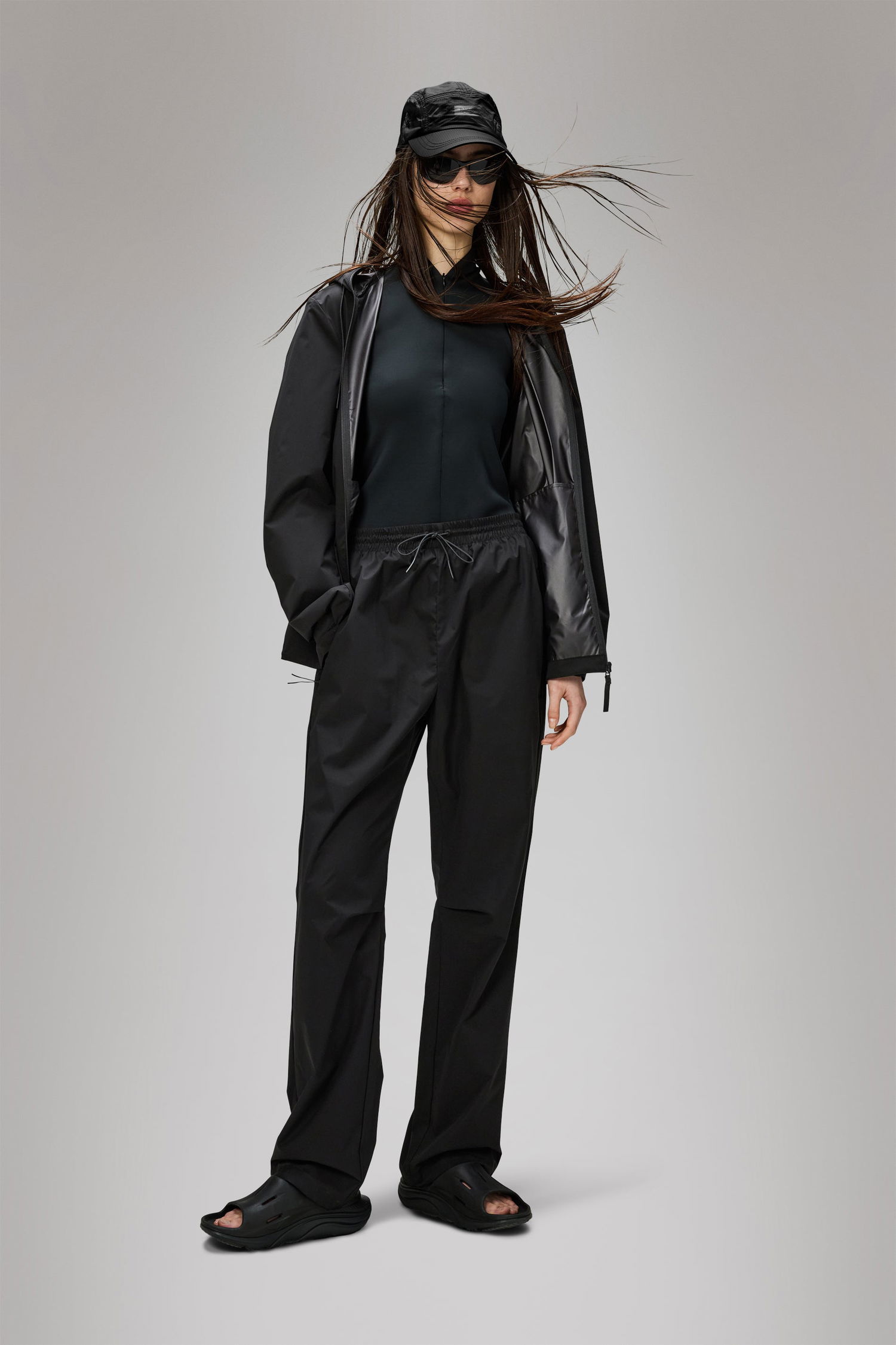 Tepláky Rains Rains Mito Regular Fit Track Pants Čierna | 19740-01, 1