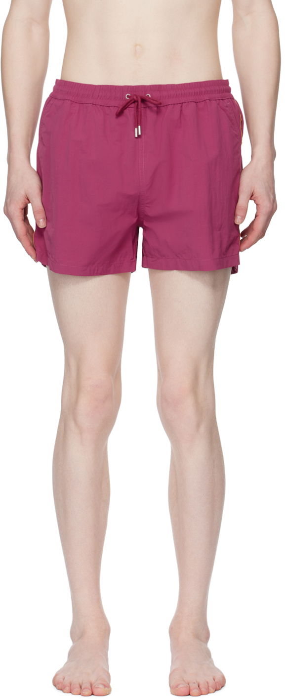 Plavky Paul Smith Paul Smith Artist Stripe Swim Shorts Fialová | M1A-239DS-A40923-59, 0