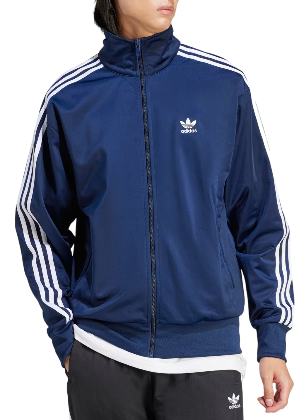 Vetrovka adidas Originals Adicolor Classics Firebird Track Jacket Navy | ir9893, 1