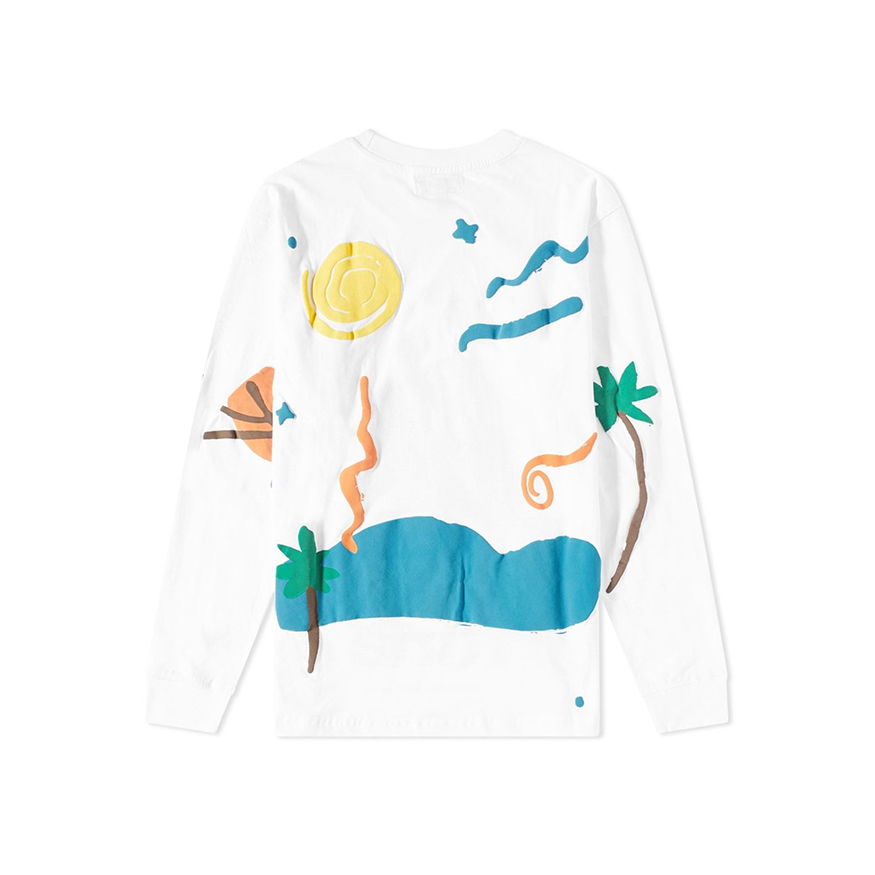 Tričko MARKET Meet Me Offline Tee Biela | 398000330-2, 1