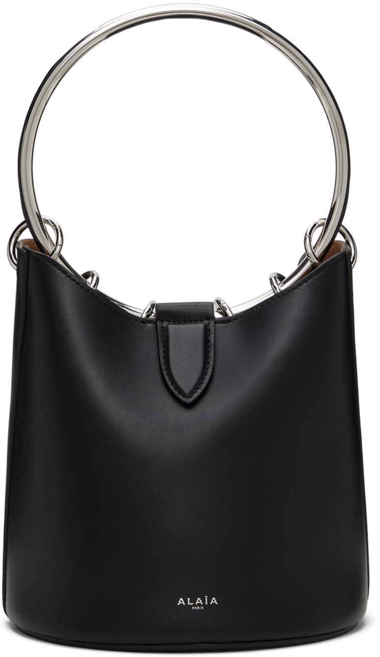 Kabelka Alaïa Ring Medium Bucket Bag Čierna | AA1S02820CA515, 0