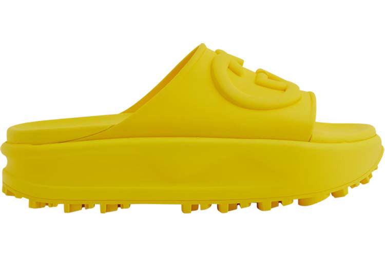 Tenisky a topánky Gucci Interlocking G Slide Yellow W Žltá | 692845 JF000 7213, 0