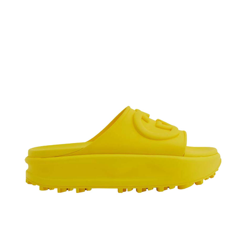 Tenisky a topánky Gucci Interlocking G Slide Yellow W Žltá | 692845 JF000 7213