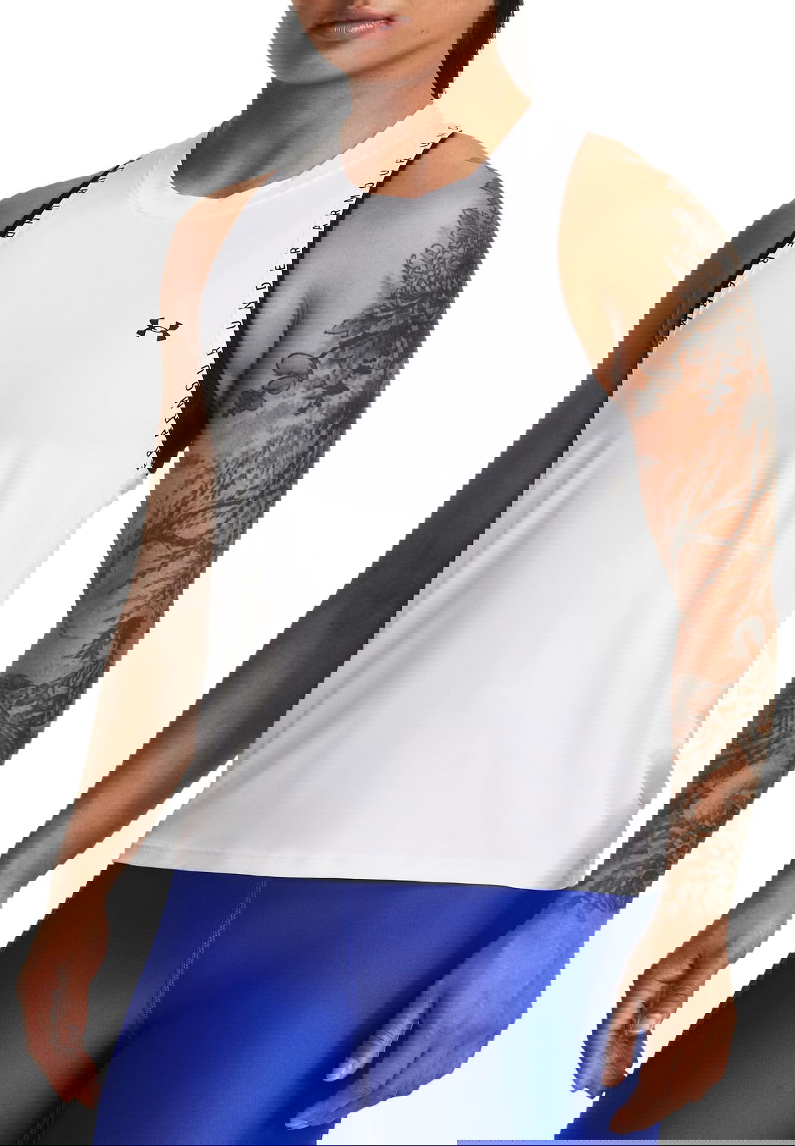 Tielko Under Armour Knockout Biela | 1379434-100, 0