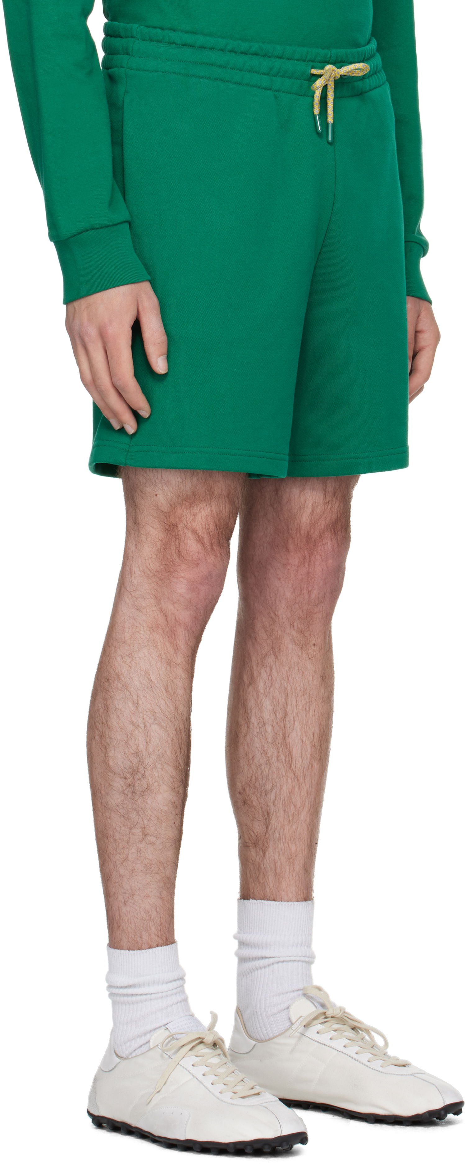 Šortky Casablanca Casablanca Montagne Sweat Shorts Zelené | MPF25-JTR-003-02, 1