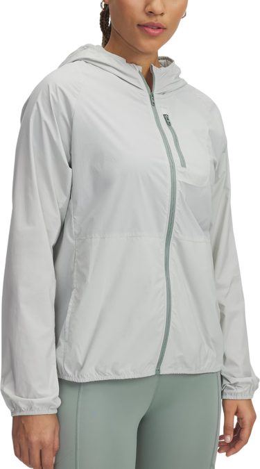 Vetrovka Under Armour Under Armour Launch Lightweight Hooded Jacket Zelené | 1381881-377, 0
