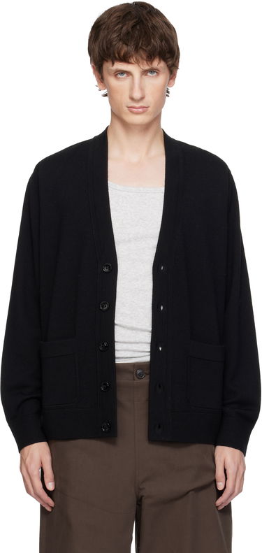 Sveter Dries Van Noten Merino Wool Cardigan Čierna | 252-021203-2700, 0