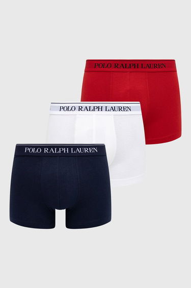 Boxerky Polo by Ralph Lauren Cotton Trunk - 3 Pack Rôznofarebný | 714835885008, 0