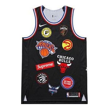 Dres Nike Supreme x NBA Teams Tank Top Čierna | AQ4227-010