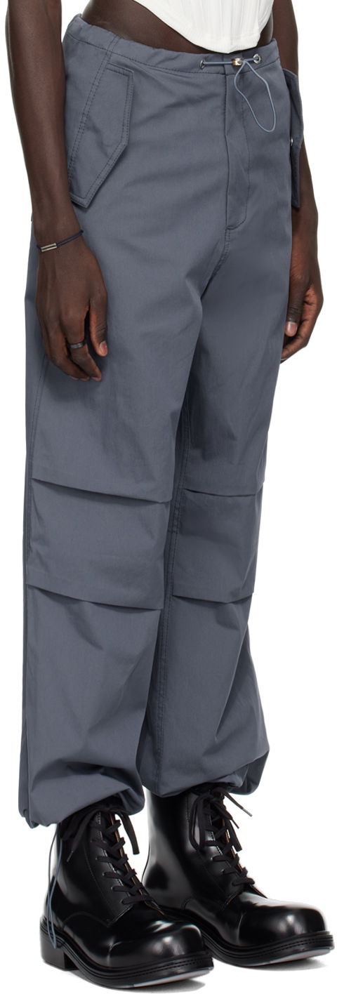 Cargo nohavice Dion Lee Toggle Trousers Modrá | C2100PS24, 1