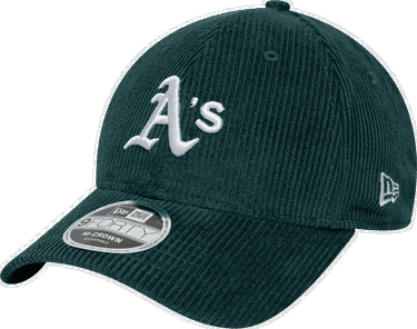 Šiltovka New Era Oakland Athletics MLB 9FORTY M-Crown Adjustable Corduroy Baseball Cap Zelené | 60691061-301, 0