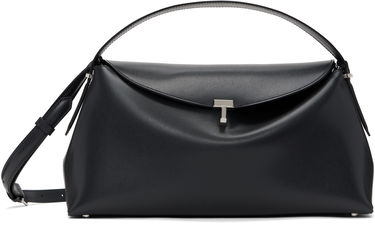 Kabelka TOTEME TOTEME T-Lock Leather Top Handle Bag Čierna | 234-WAL956-LE0025, 0