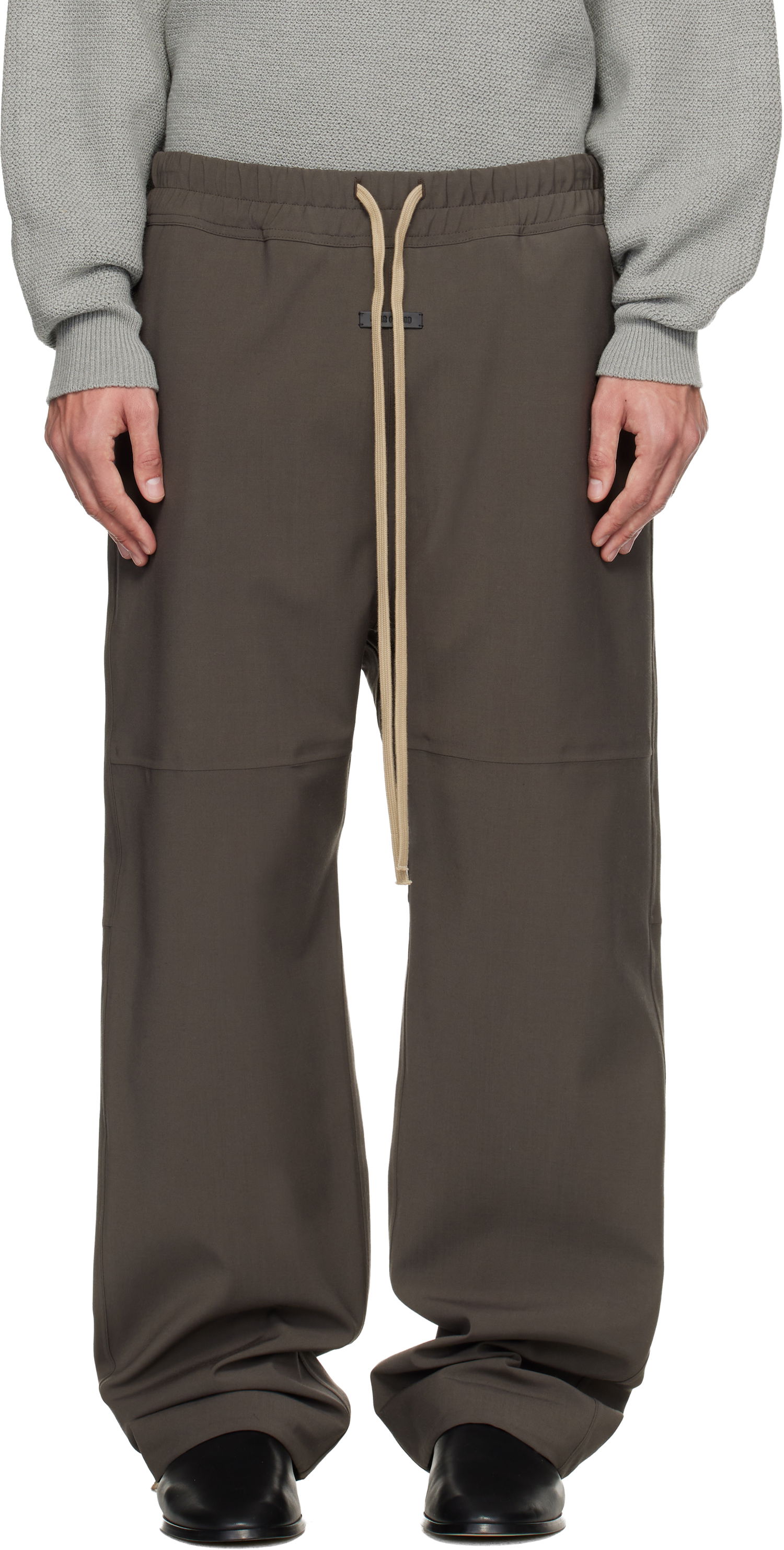Tepláky Fear of God Split Knee Lounge Pants Hnedá | FG25FW35-356WBP-259, 0