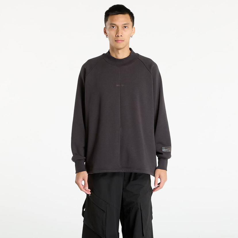 Mikina OAKLEY Oakley Slick Fleece Crew Sweatshirt Čierna | FOA408127-01N