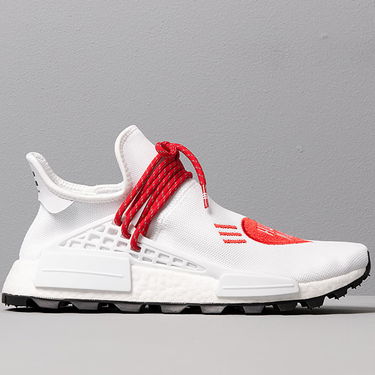 Tenisky a topánky adidas Originals HUMAN MADE x Pharrell x NMD Hu "Love" Biela | EF7223, 4