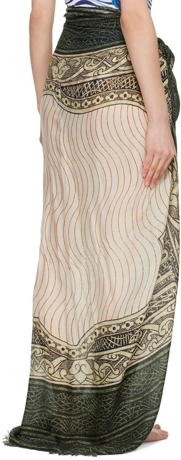 Sukňa Jean Paul Gaultier The Cartouche Cover-Up Zelené | 24/25-U-JU093-C508-400300156, 2