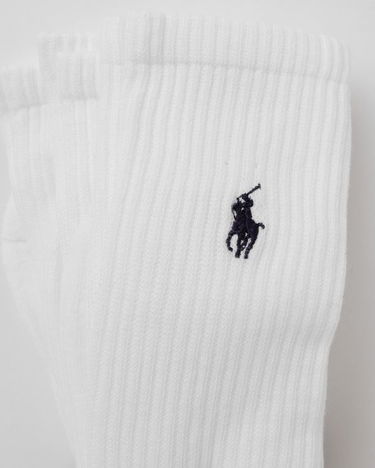 Ponožky Polo by Ralph Lauren Sports Sock - 3 Pack Biela | 449655211003, 3